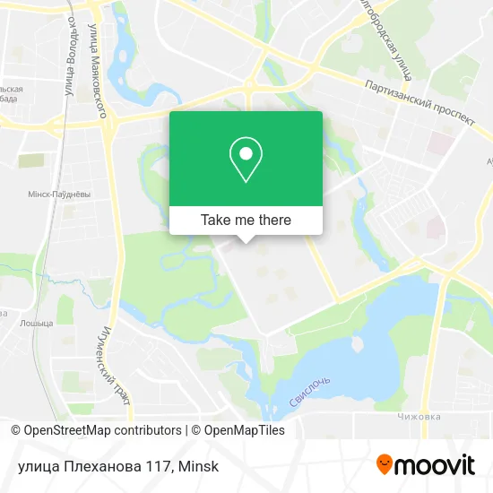 улица Плеханова 117 map