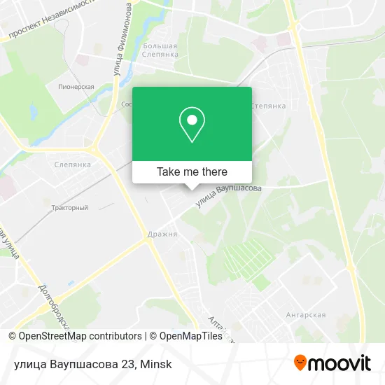 улица Ваупшасова 23 map