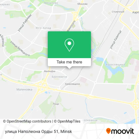 улица Наполеона Орды 51 map