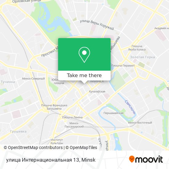 улица Интернациональная 13 map