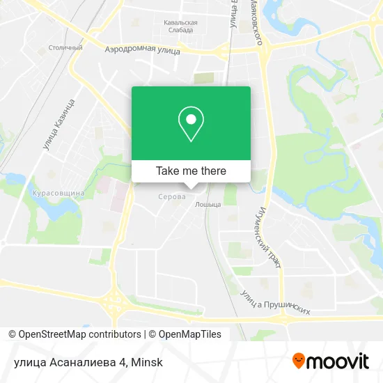 улица Асаналиева 4 map