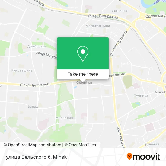 улица Бельского 6 map