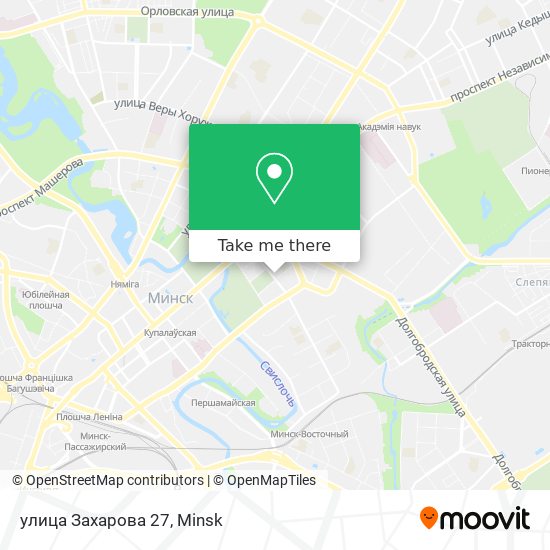улица Захарова 27 map