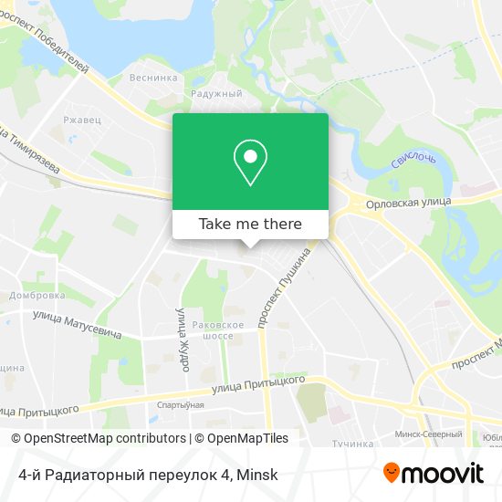 4-й Радиаторный переулок 4 map