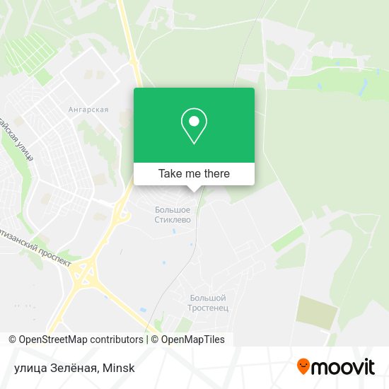 улица Зелёная map