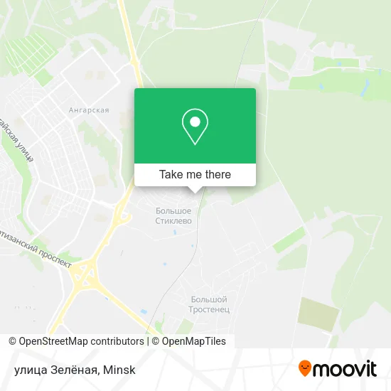 улица Зелёная map