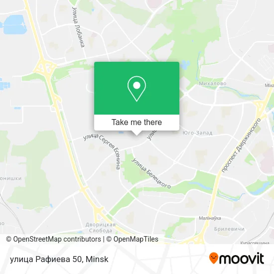 улица Рафиева 50 map