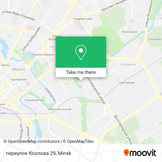 переулок Козлова 29 map