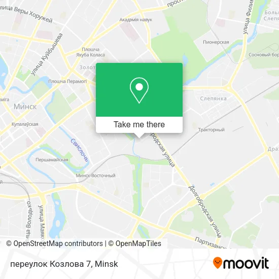 переулок Козлова 7 map