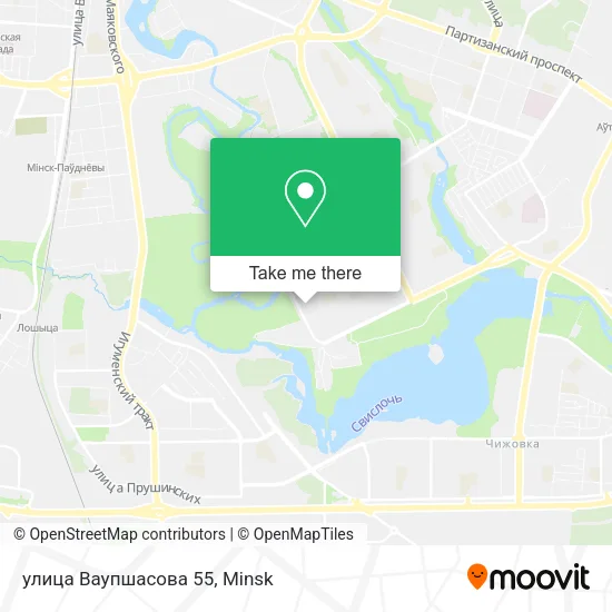улица Ваупшасова 55 map