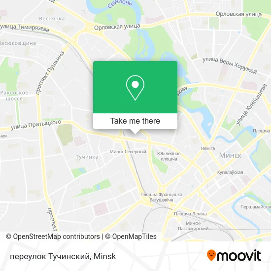 переулок Тучинский map