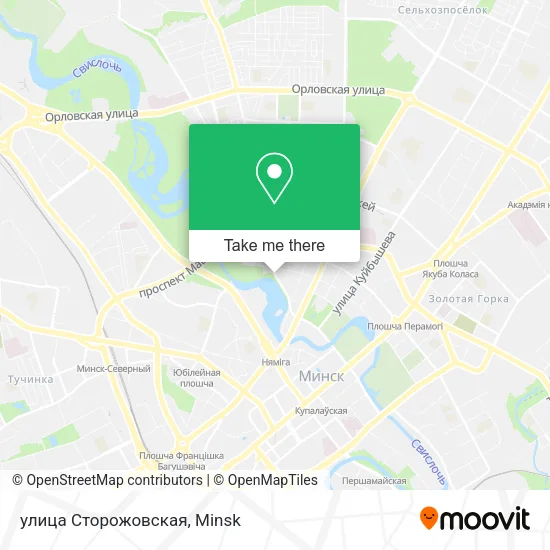 улица Сторожовская map
