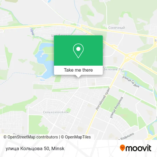 улица Кольцова 50 map