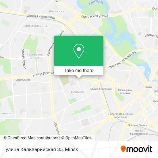 улица Кальварийская 35 map