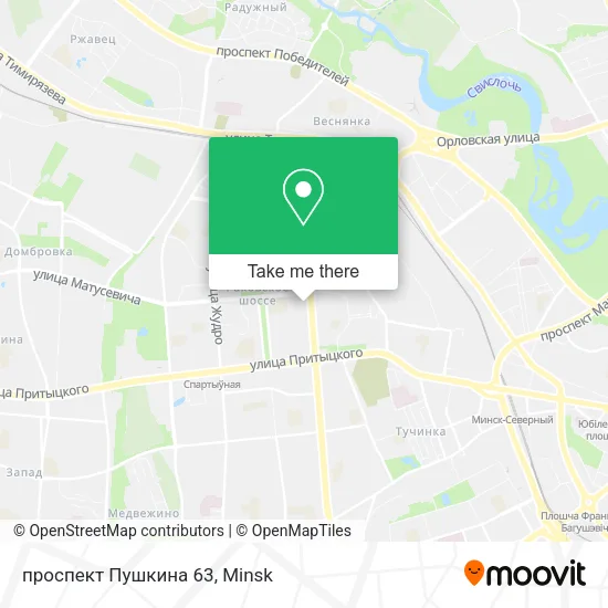 проспект Пушкина 63 map