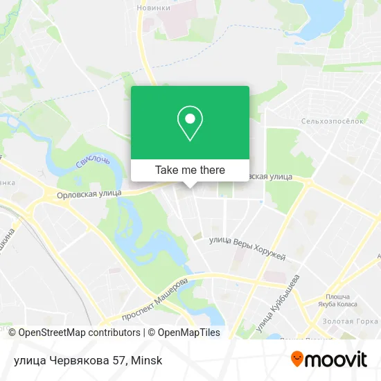 улица Червякова 57 map