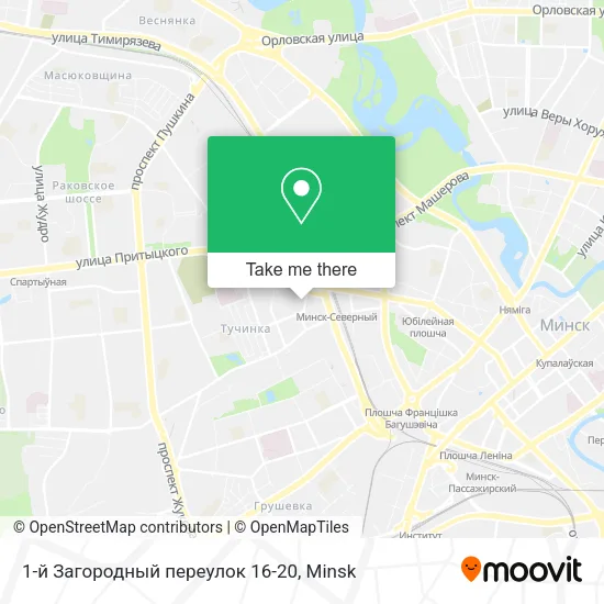 1-й Загородный переулок 16-20 map