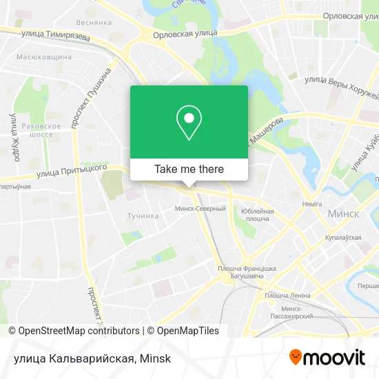 улица Кальварийская map