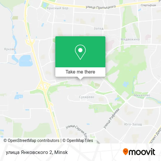 улица Янковского 2 map