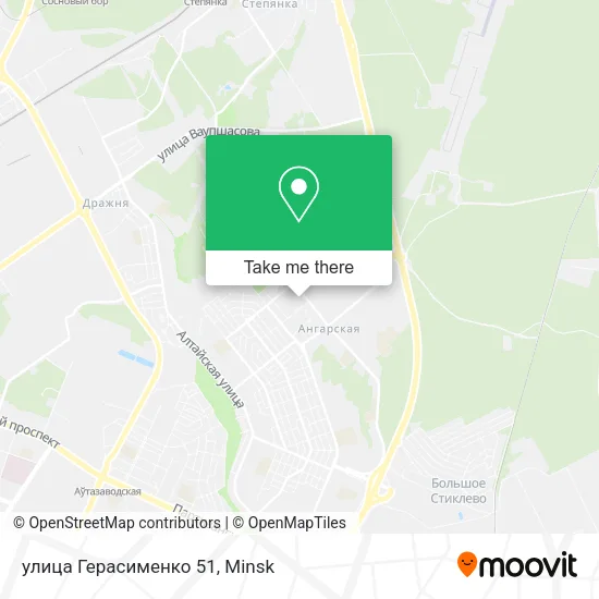 улица Герасименко 51 map
