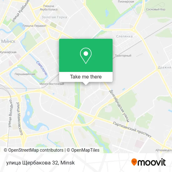 улица Щербакова 32 map