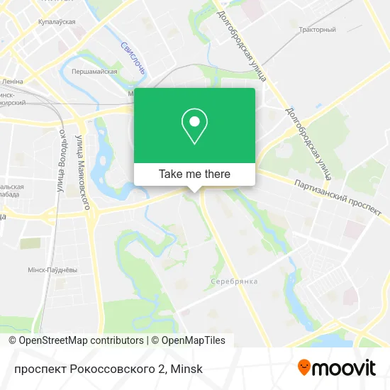 проспект Рокоссовского 2 map
