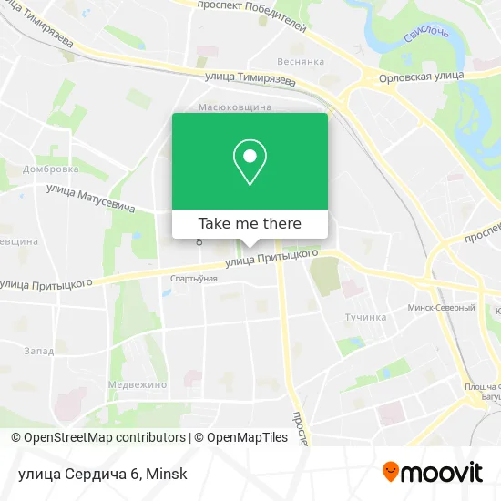 улица Сердича 6 map