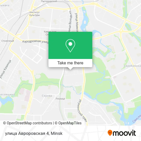 улица Авроровская 4 map