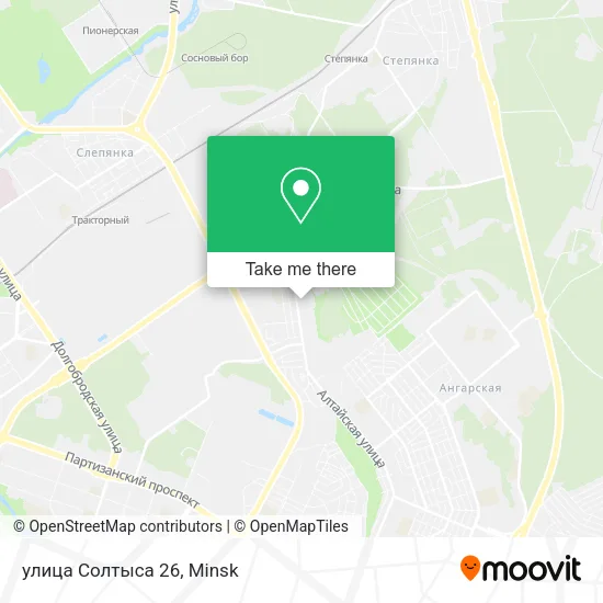 улица Солтыса 26 map