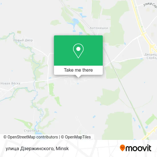 улица Дзержинского map