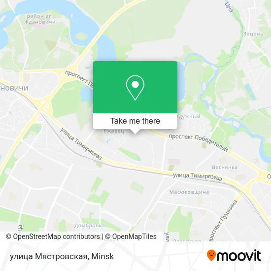 улица Мястровская map