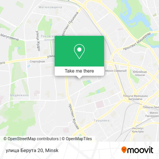 улица Берута 20 map