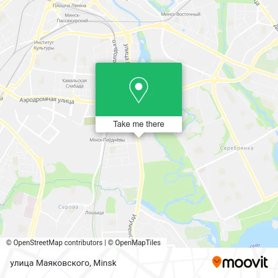 улица Маяковского map