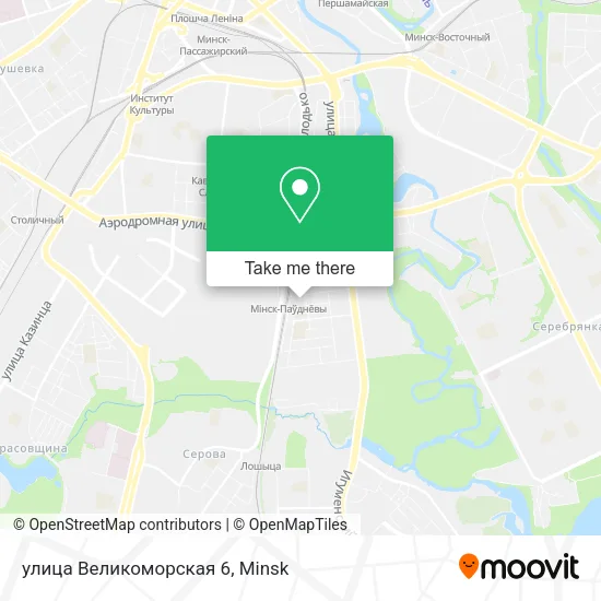 улица Великоморская 6 map
