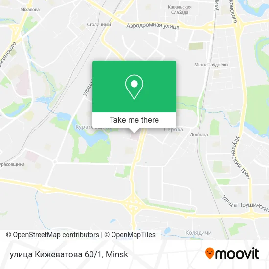 улица Кижеватова 60/1 map