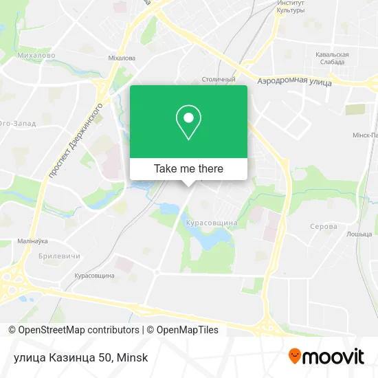 улица Казинца 50 map