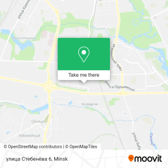 улица Стебенёва 6 map