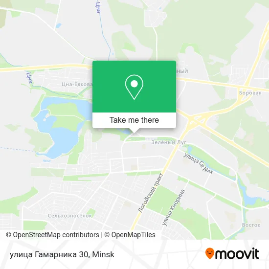 улица Гамарника 30 map