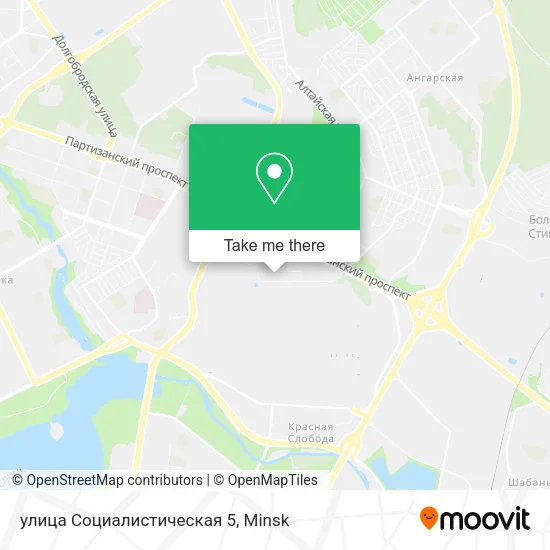 улица Социалистическая 5 map