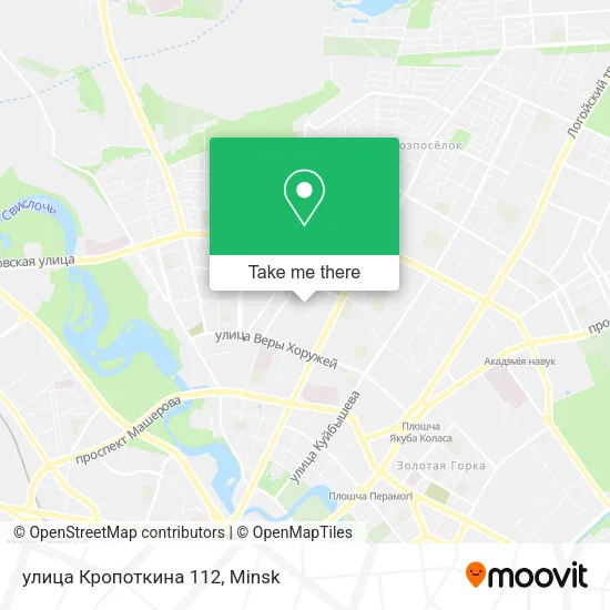 улица Кропоткина 112 map