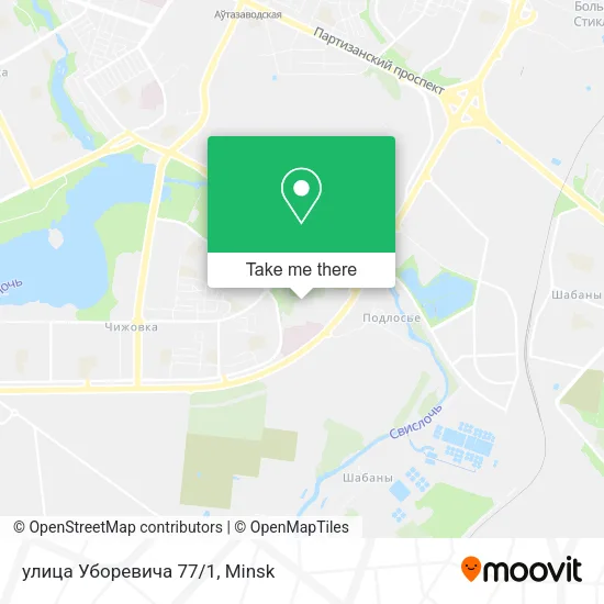 улица Уборевича 77/1 map