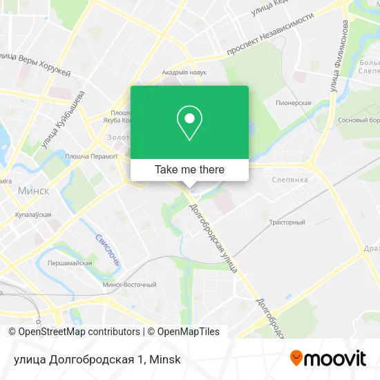 улица Долгобродская 1 map
