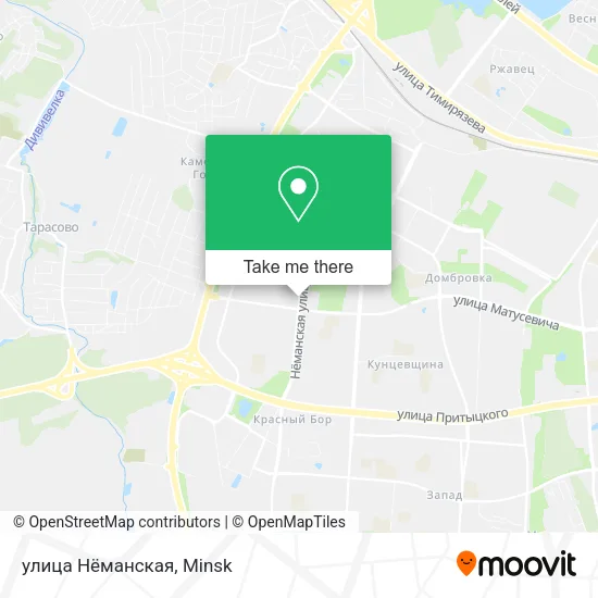улица Нёманская map