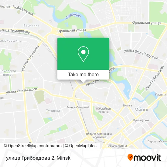 улица Грибоедова 2 map