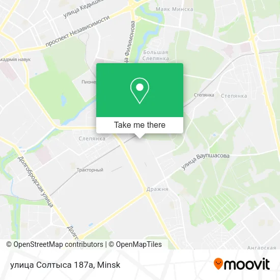 улица Солтыса 187а map