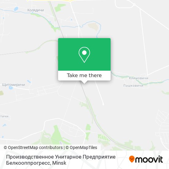 Производственное Унитарное Предприятие Белкооппрогресс map