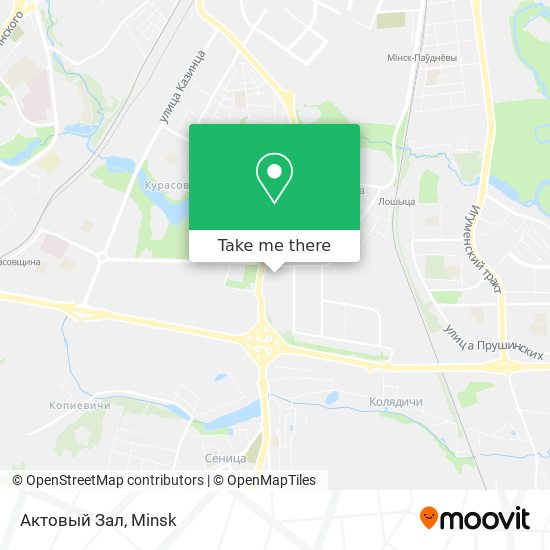 Актовый Зал map