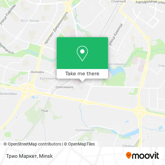 Трио Маркет map