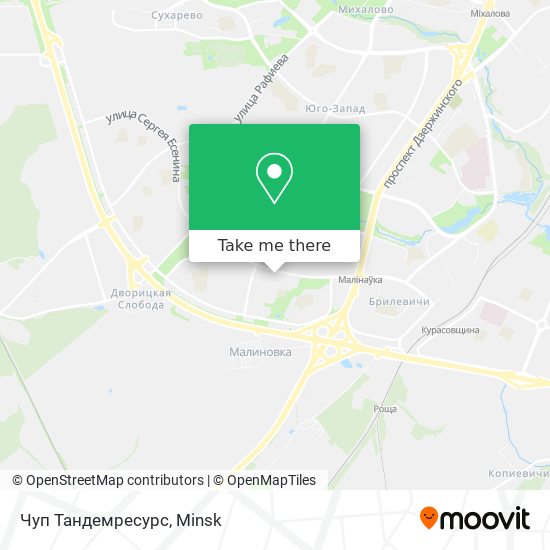 Чуп Тандемресурс map