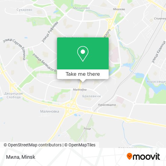Мила map